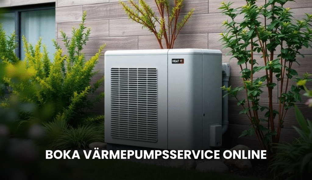 Boka värmepumpsservice online enkelt i Sverige | Servicevrmepump