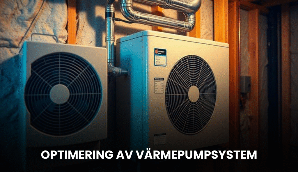 Optimering av värmepumpsystem för bästa energieffektivitet