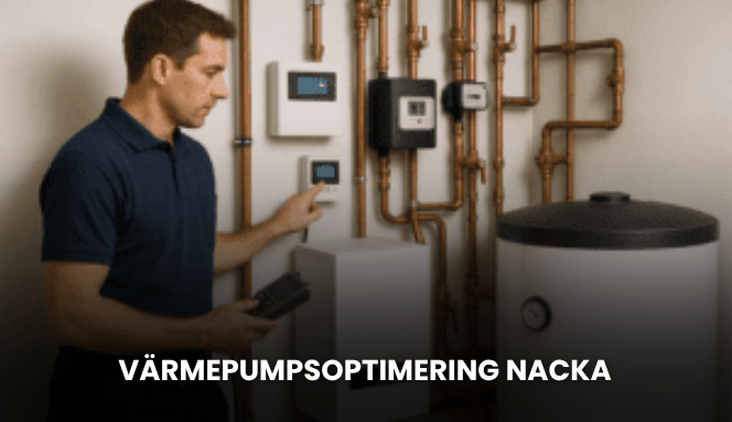 Värmepumpsoptimering Nacka | Servicevärmepump Sverige