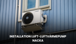 Installation luft-luftvärmepump Nacka | servicevrmepump