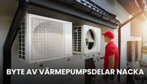 Byte av värmepumpsdelar Nacka | Servicevärmepump