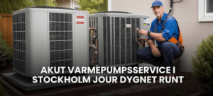 Akut Värmepumpsservice Stockholm | Jour dygnet runt